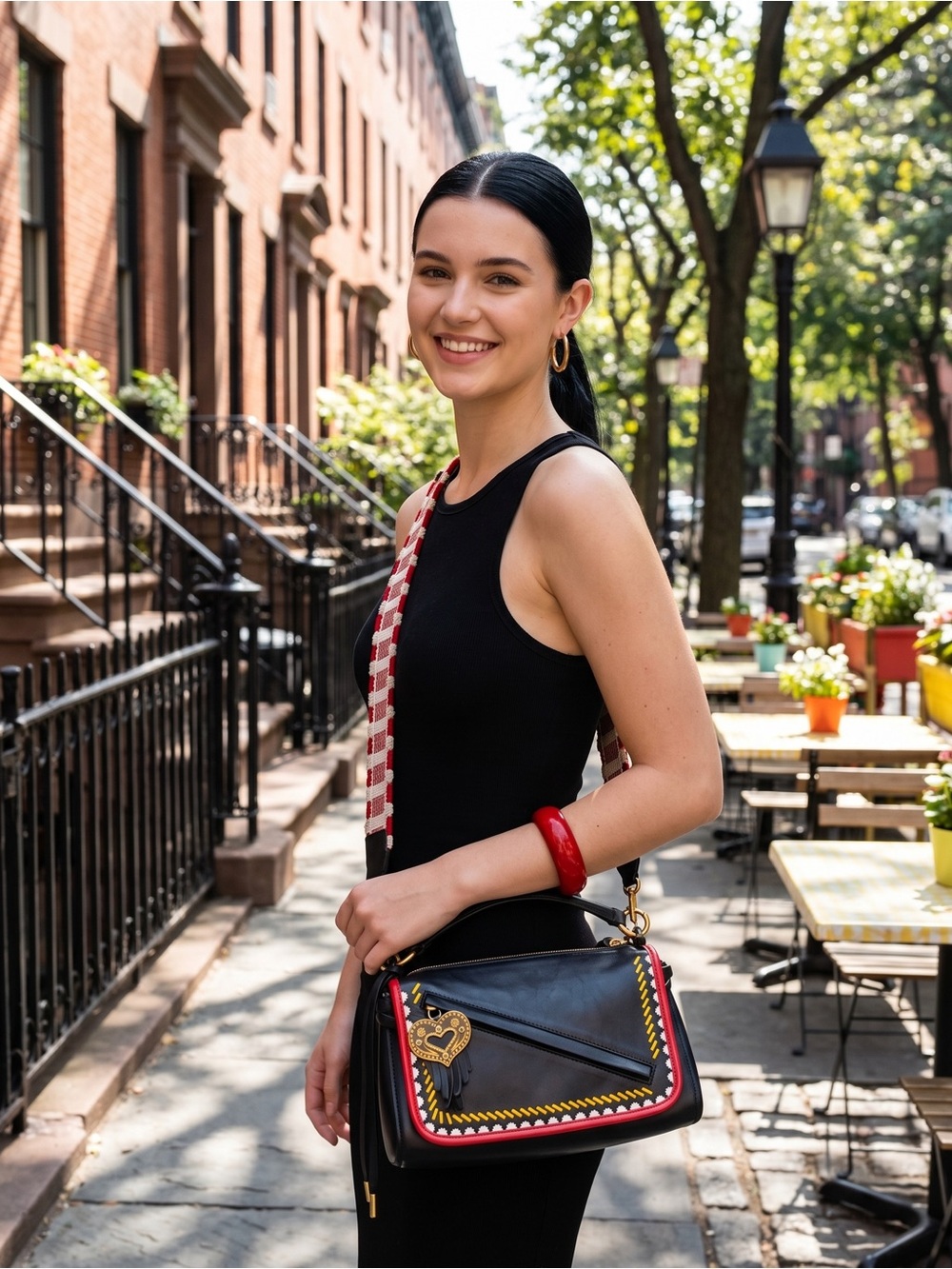 ❤️ Bally Kyrah Top Handle & Crossbody Bag • Made in Italy • Sold-Out Style